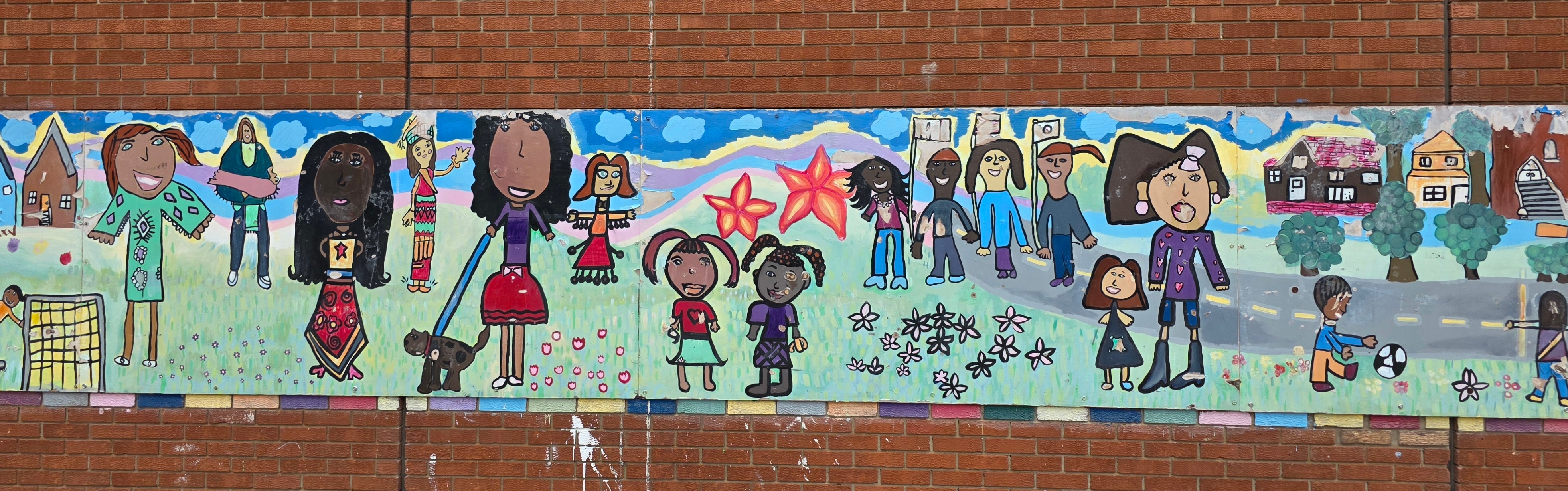 mural in Winnipeg by artist unknown.