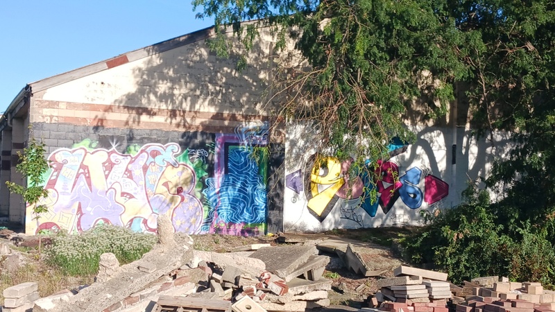 mural in Rantoul by artist unknown.
