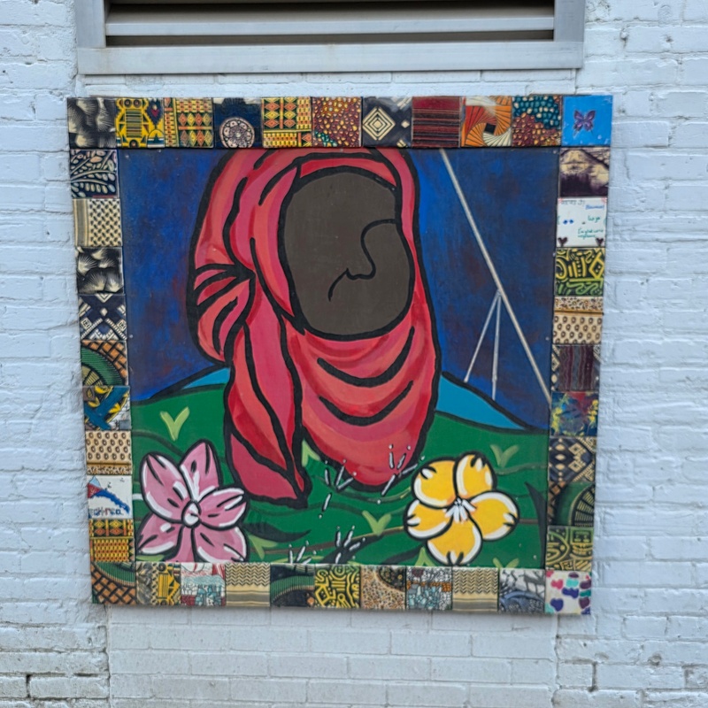 mural in Regina by artist unknown.