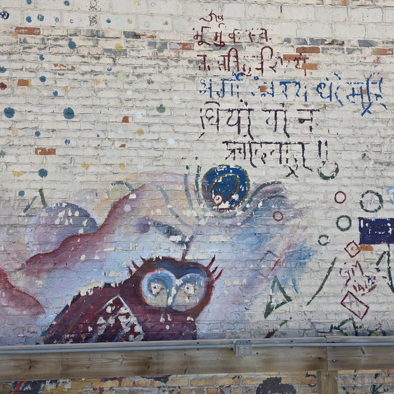 mural in Regina by artist unknown.