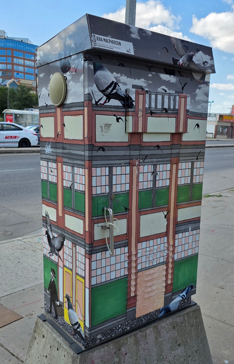 mural in Regina by artist unknown.