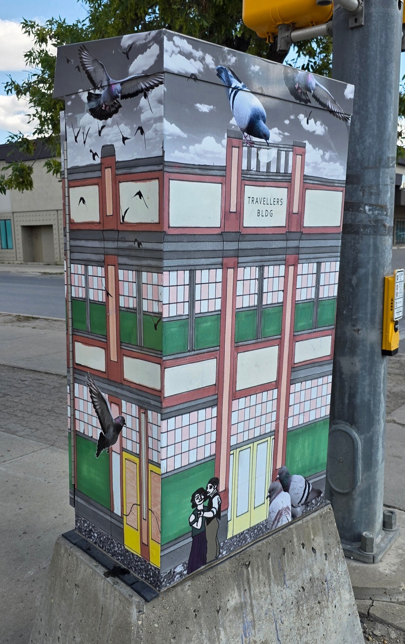 mural in Regina by artist unknown.
