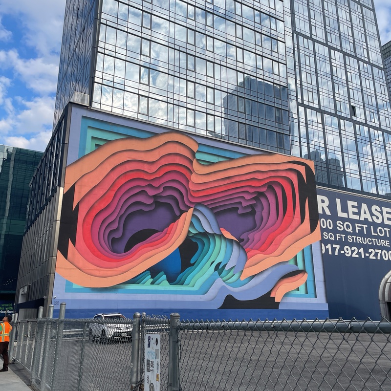 mural in New York by artist unknown.