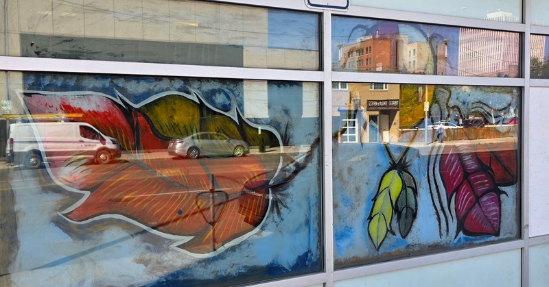 mural in Saskatoon by artist unknown.