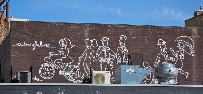 mural in Saskatoon by artist unknown.