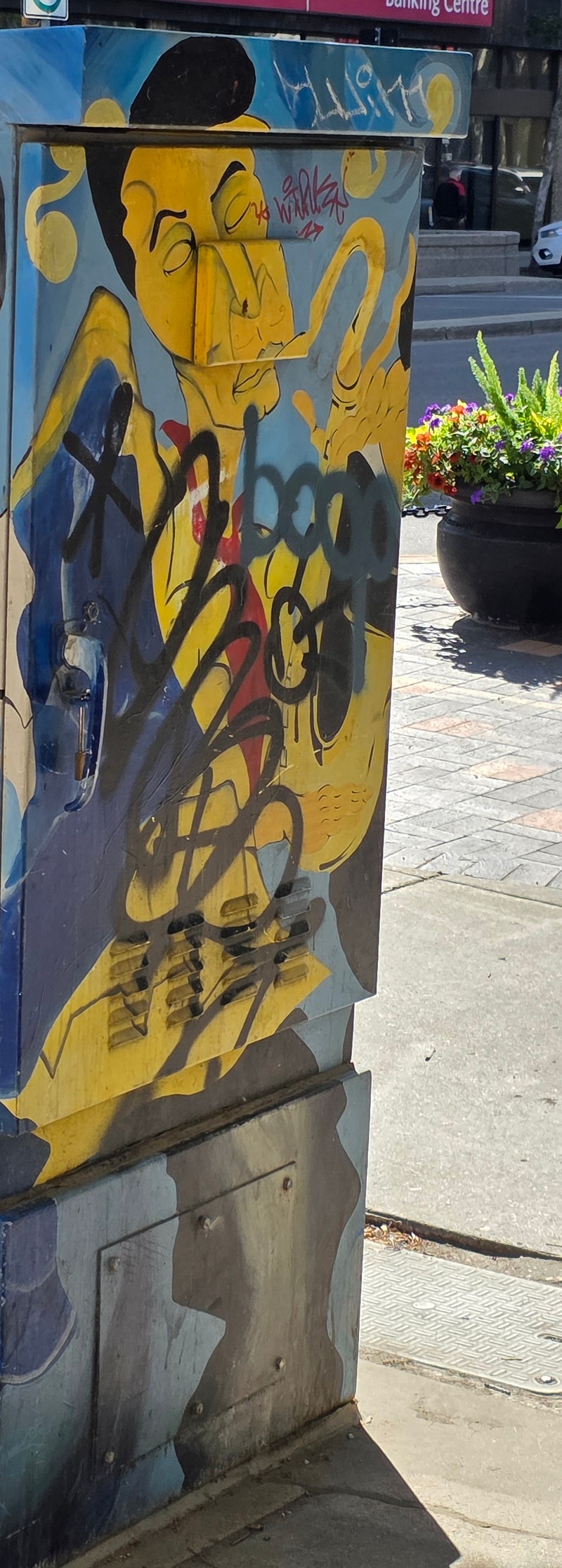 mural in Saskatoon by artist unknown.