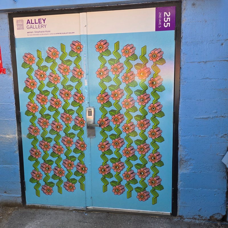mural in Saskatoon by artist unknown.