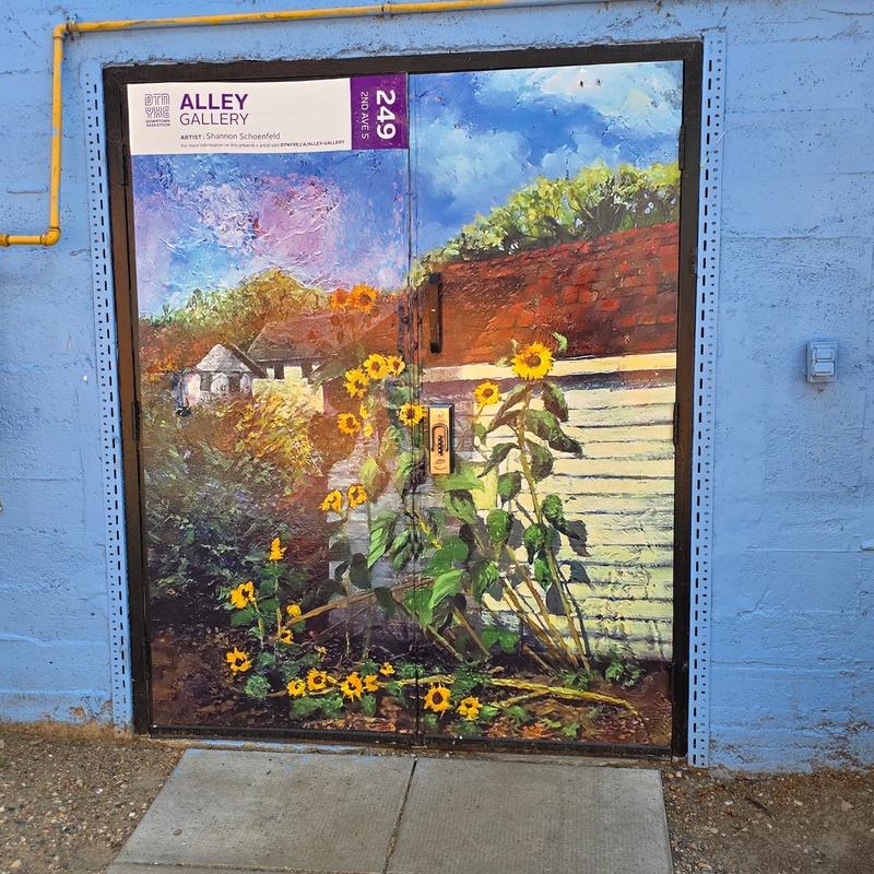 mural in Saskatoon by artist unknown.