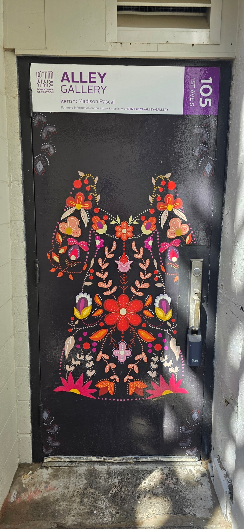 mural in Saskatoon by artist unknown.