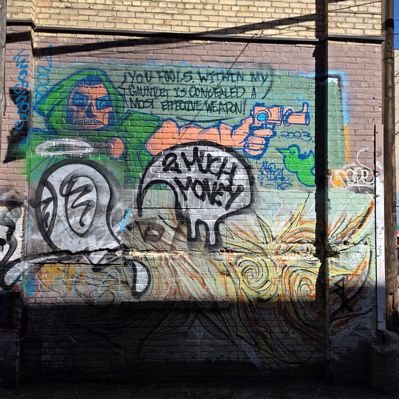 mural in Saskatoon by artist unknown.