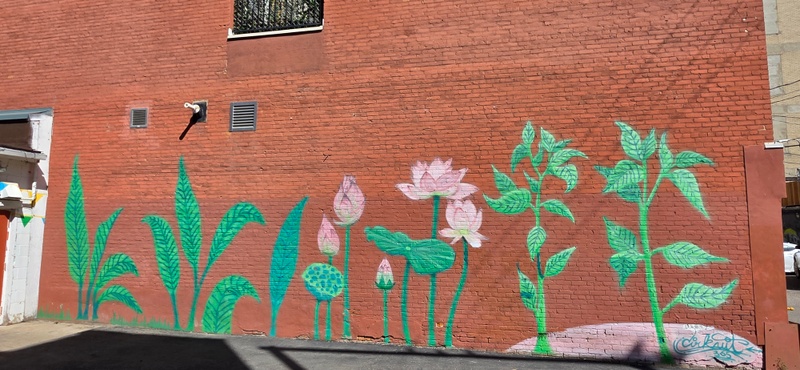 mural in Saskatoon by artist unknown.