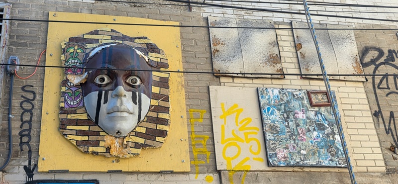 mural in Saskatoon by artist unknown.
