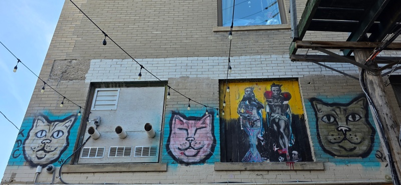 mural in Saskatoon by artist unknown.
