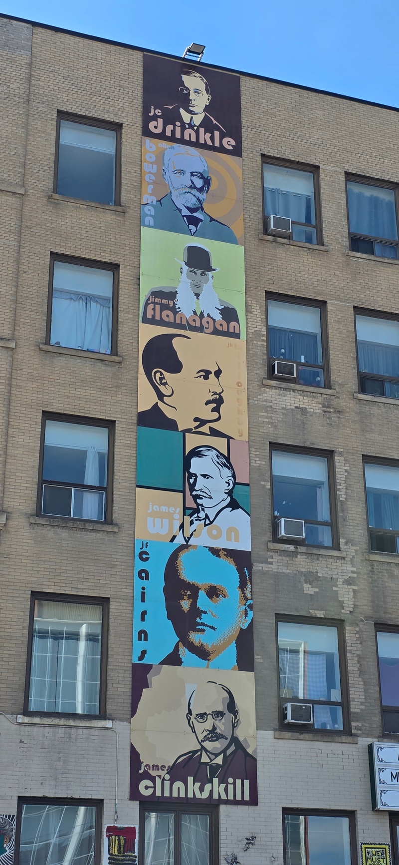 mural in Saskatoon by artist unknown.