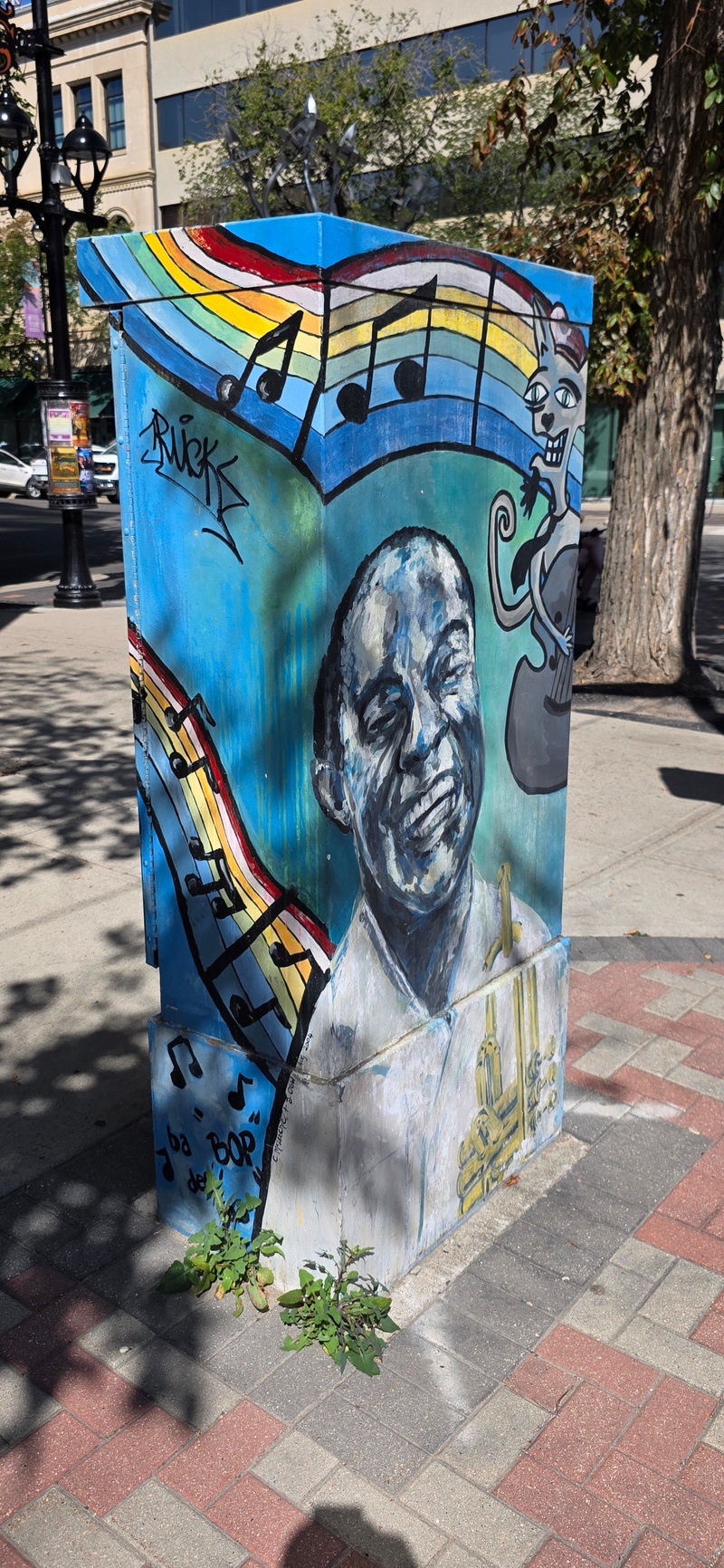 mural in Saskatoon by artist unknown.