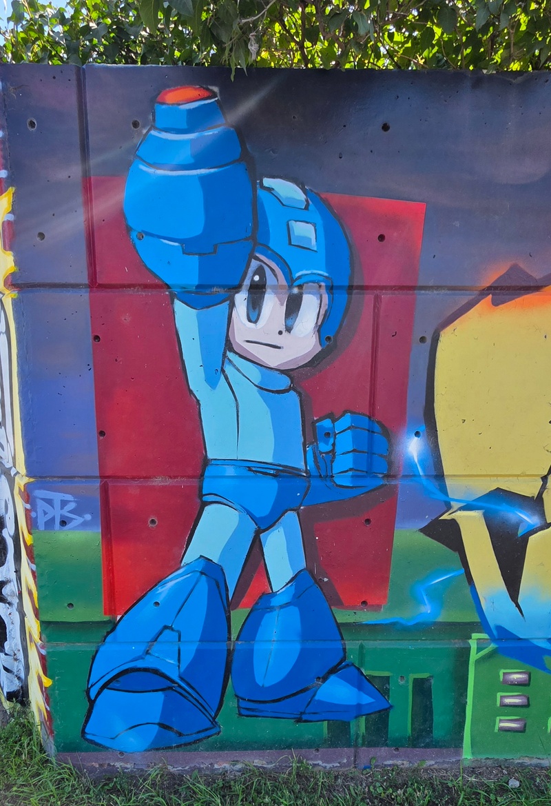 mural in Saskatoon by artist unknown.