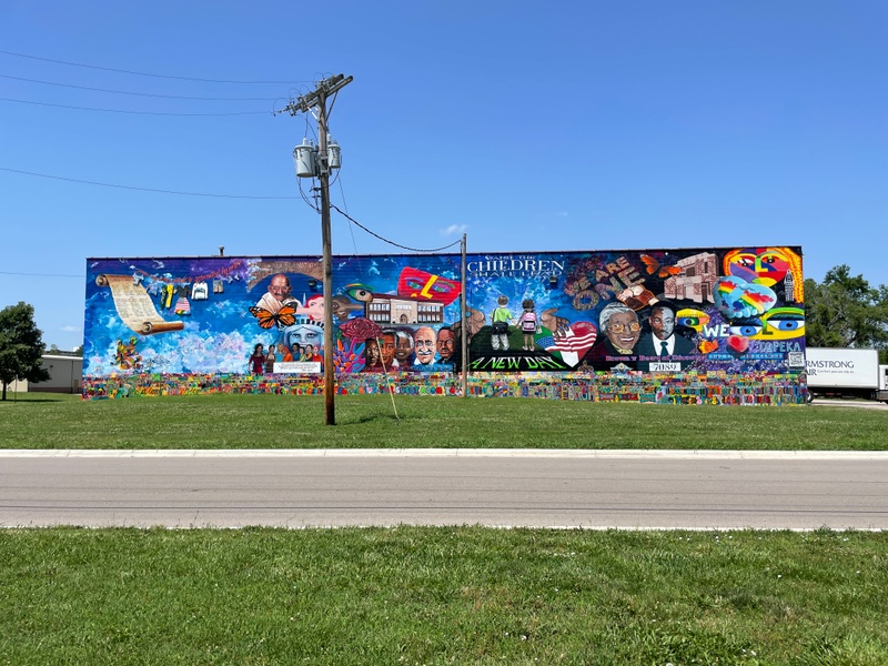 mural in Topeka by artist unknown.