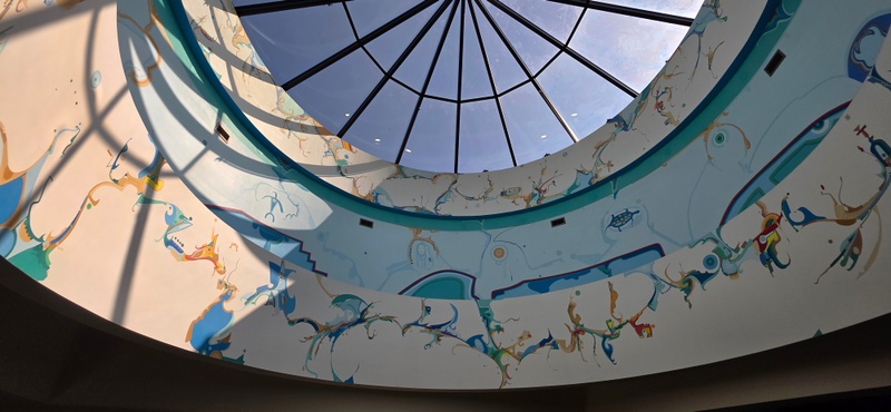 mural in Sherwood Park by artist unknown.