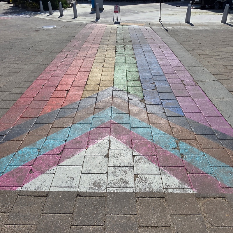 mural in Sherwood Park by artist unknown.