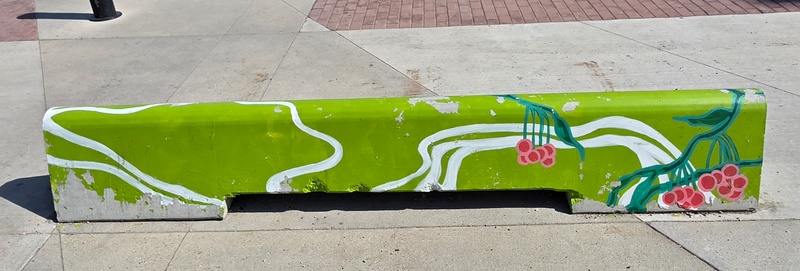 mural in Edmonton by artist unknown.