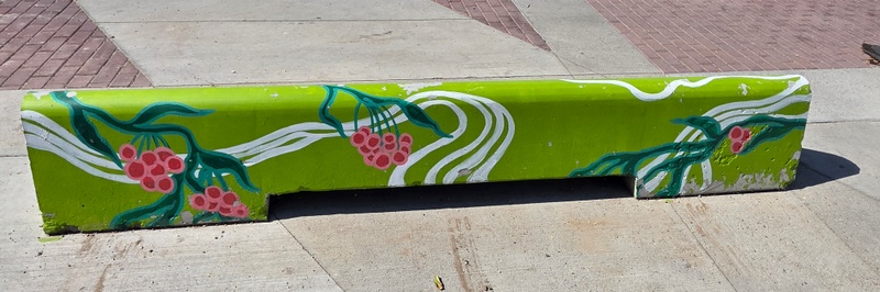 mural in Edmonton by artist unknown.