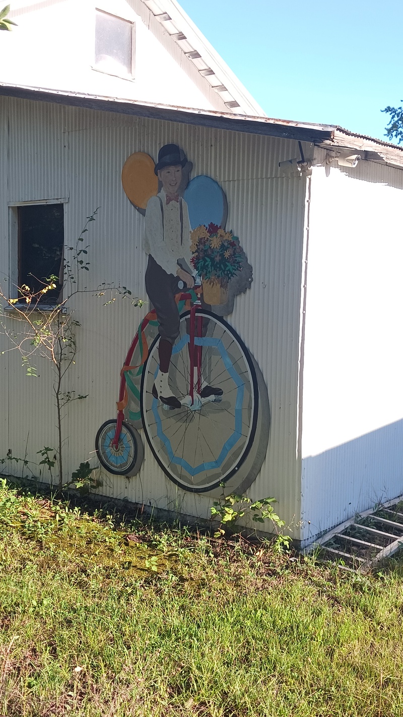 mural in Sparta by artist unknown.