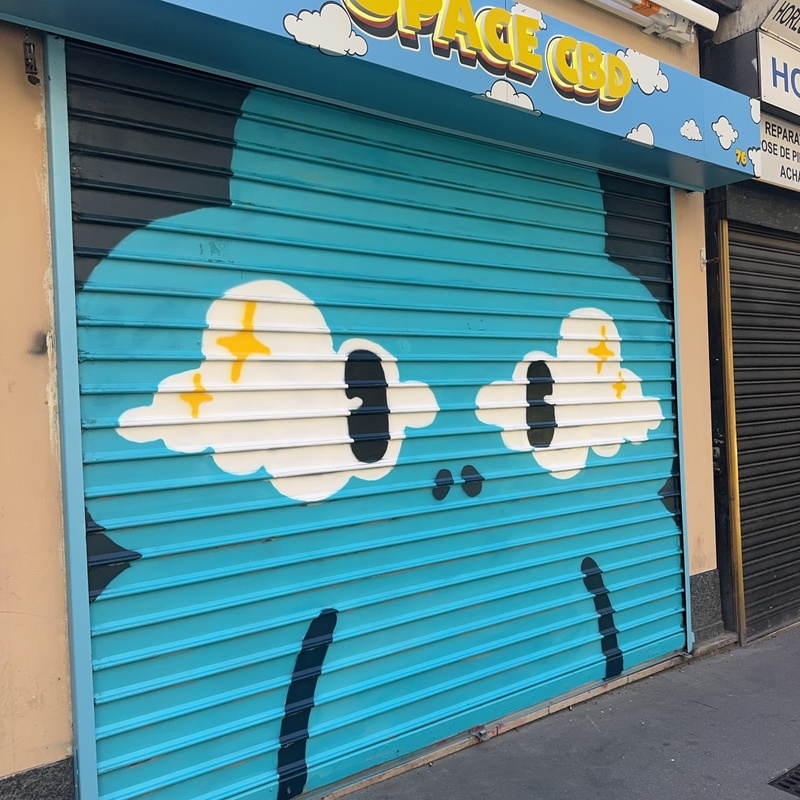 mural in Paris by artist unknown.