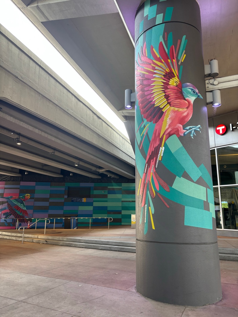 mural in  by artist unknown.