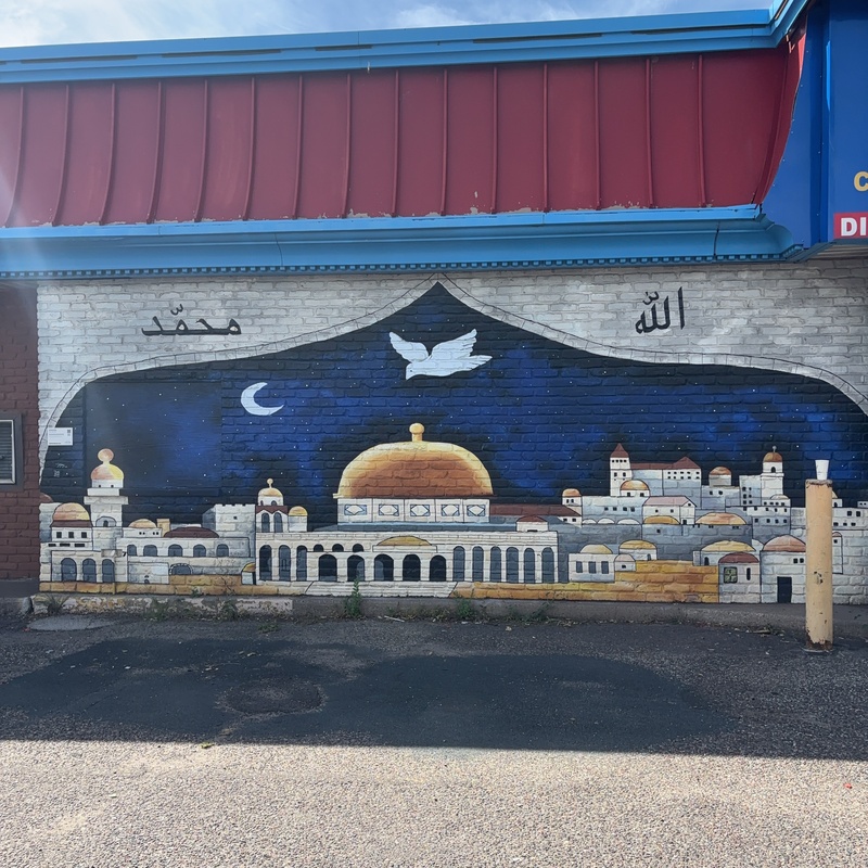 mural in Minneapolis by artist unknown.