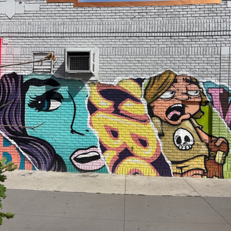 mural in Minneapolis by artist unknown.