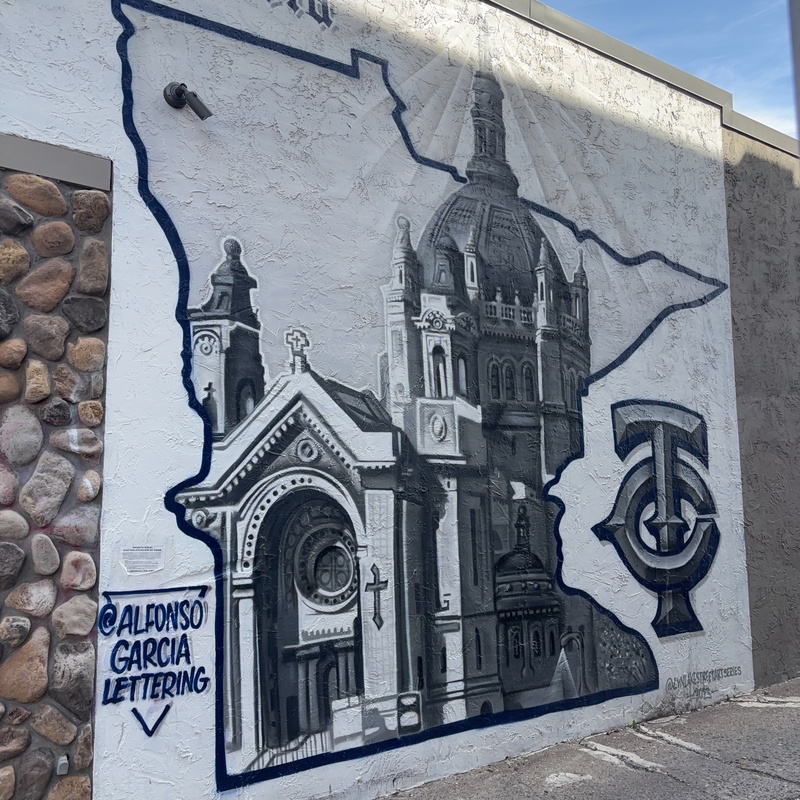 mural in Minneapolis by artist unknown.