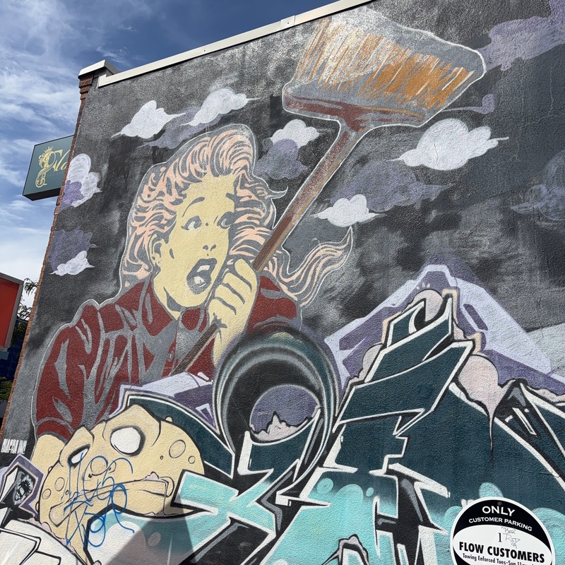 mural in Minneapolis by artist unknown.