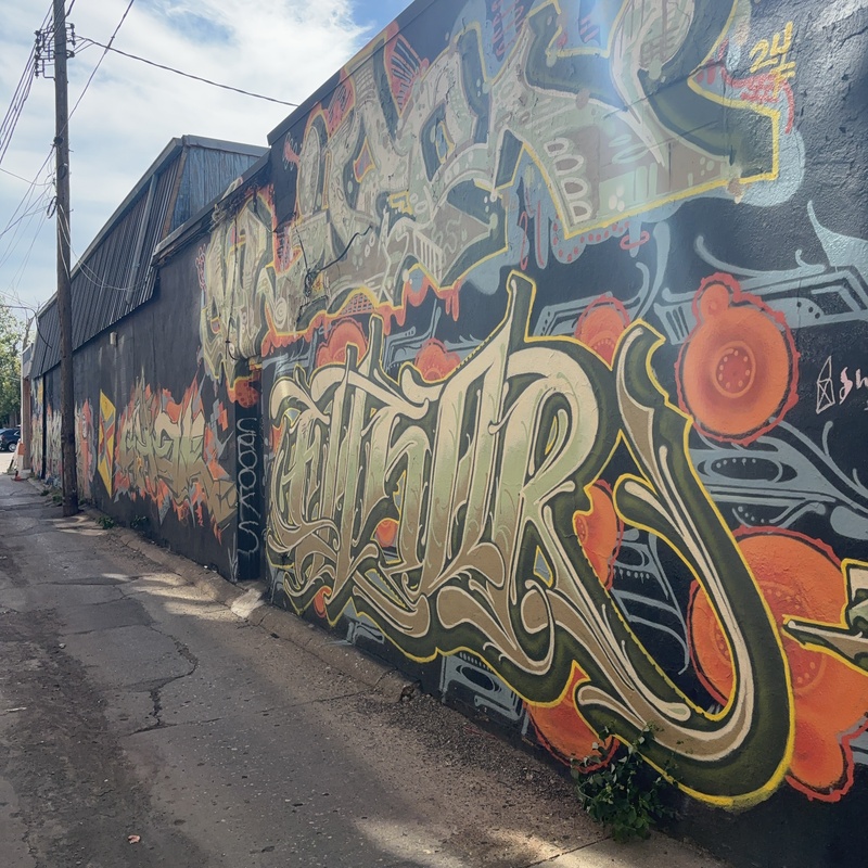 mural in Minneapolis by artist unknown.
