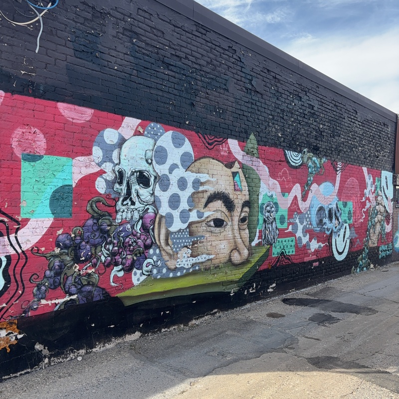 mural in Minneapolis by artist unknown.