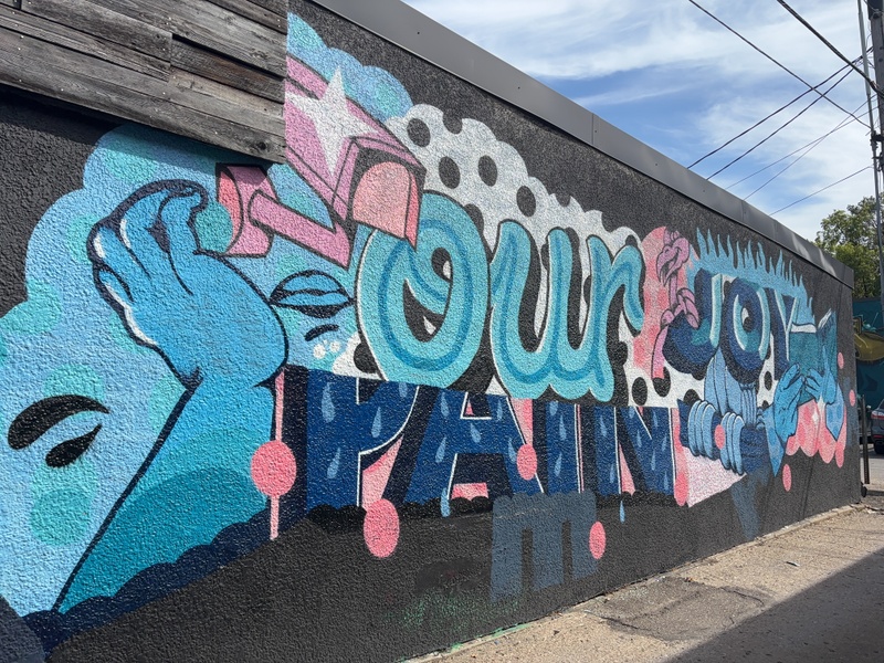 mural in Minneapolis by artist unknown.