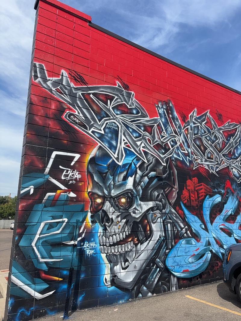 mural in Minneapolis by artist unknown.
