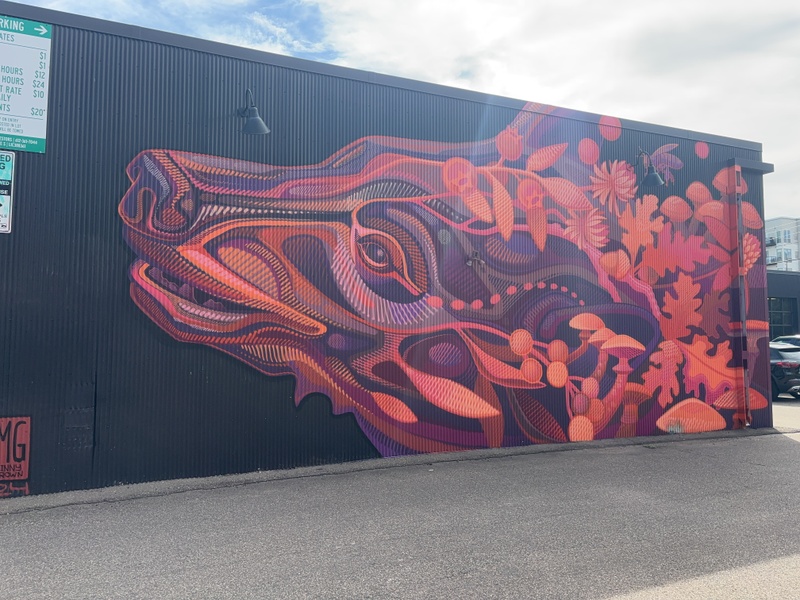 mural in Minneapolis by artist Taylor Berman.