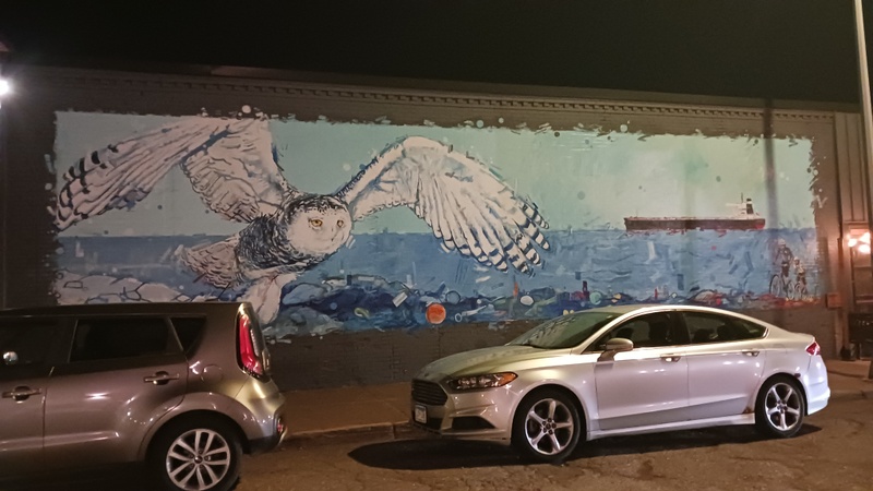 mural in Duluth by artist Adam Swanson.
