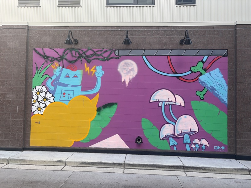 mural in Minneapolis by artist unknown.