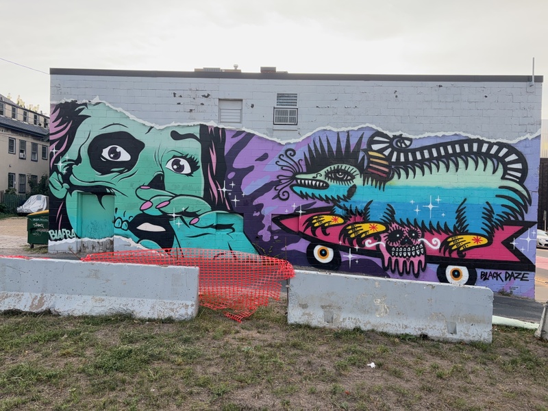 mural in Minneapolis by artist unknown.