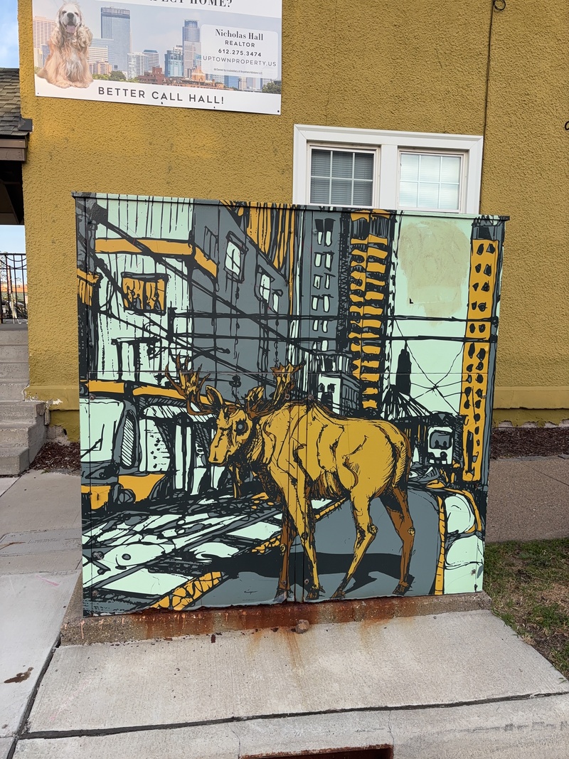 mural in Minneapolis by artist unknown.