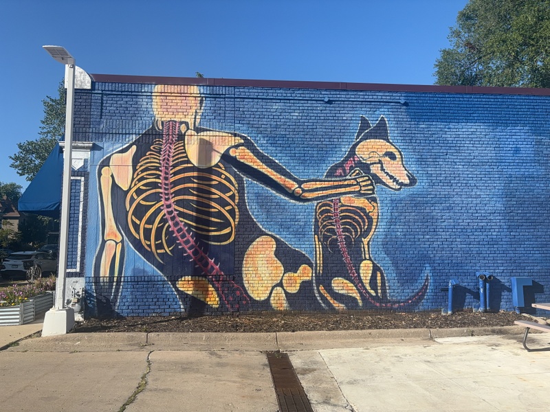 mural in Minneapolis by artist unknown.