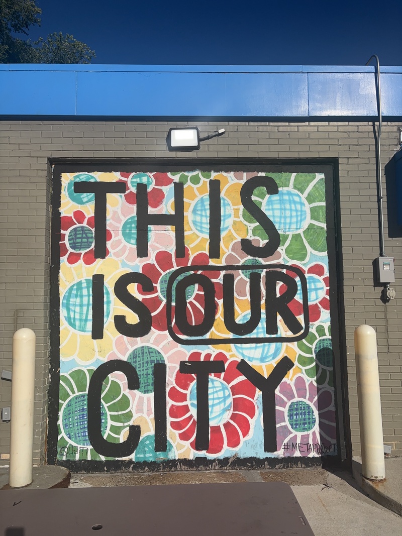 mural in Minneapolis by artist unknown.