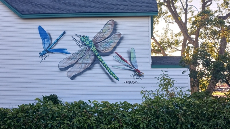 mural in Superior by artist unknown.