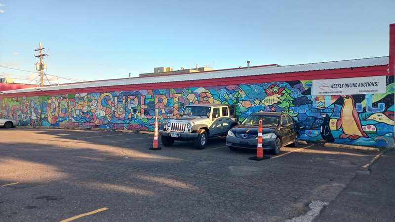 mural in Superior by artist unknown.
