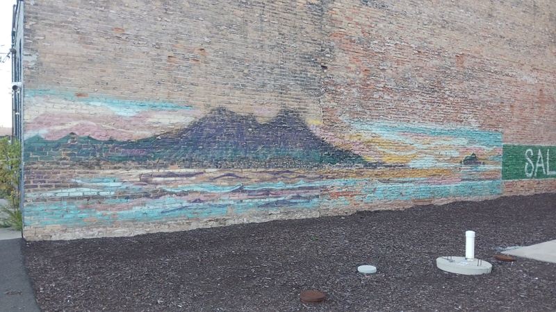 mural in Superior by artist unknown.