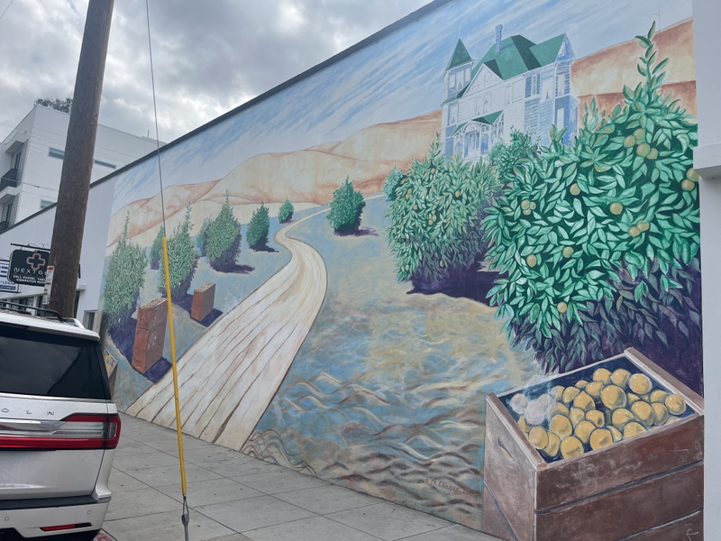 mural in Chula Vista by artist unknown.