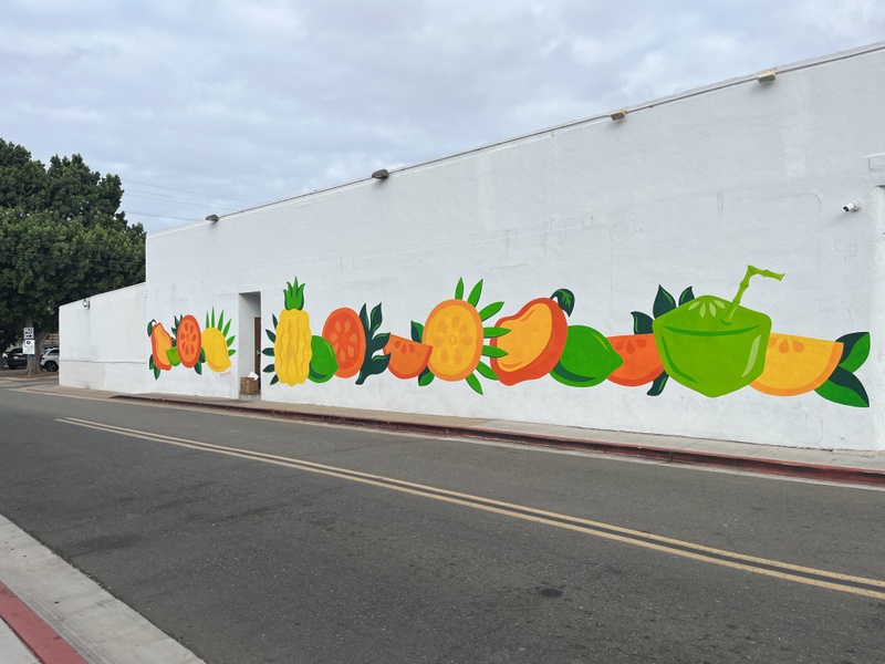 mural in Chula Vista by artist unknown.