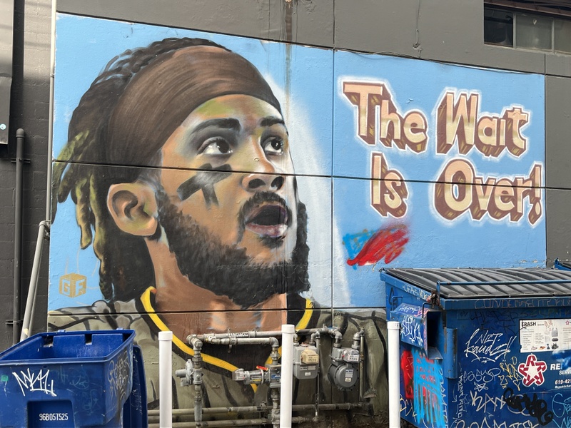 mural in Chula Vista by artist unknown.