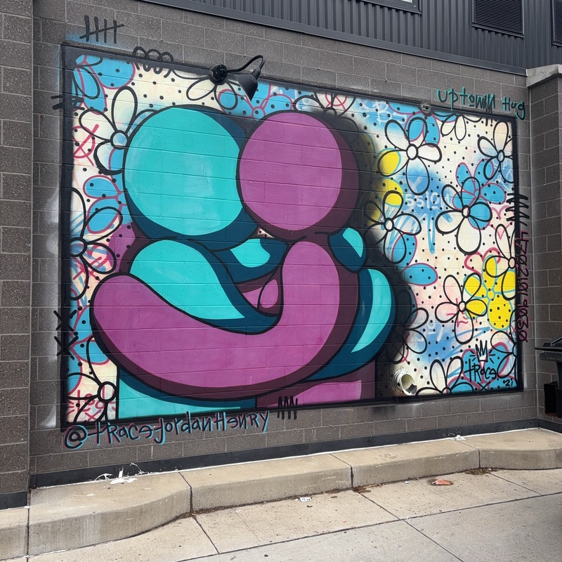 mural in Minneapolis by artist unknown.